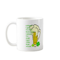 Tall Mug Fall off the Stool by MyIrishSpirit Tall Mug Fall off the Stool