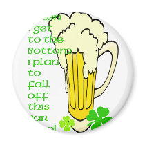 Tall Mug Fall off the Stool magnets by MyIrishSpirit Tall Mug Fall off the Stool magnets