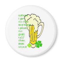 Tall Mug Fall off the Stool magnets by MyIrishSpirit Tall Mug Fall off the Stool magnets