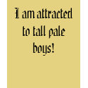 Tall Pale Boys t-shirts by flyingsalser Tall Pale Boys t-shirts
