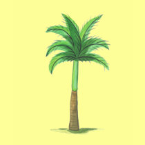 Tall Palm T t-shirts by LDGustafson Tall Palm T t-shirts