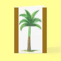 Tall Palm Tree Greeting cards by LDGustafson Tall Palm Tree Greeting cards