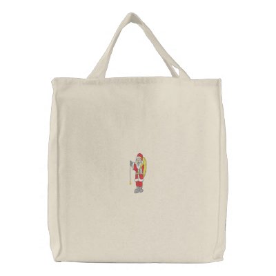 Tall Santa Canvas Bags Tall Santa Canvas Bags