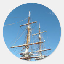 Tall Ship Masts Stickers