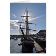 Tall Ship Pelican Of London Card