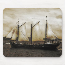 Tall Ship Silva Mouse Pad mousepads by sruhs Tall Ship Silva Mouse Pad mousepads