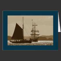 Tall ships cards
