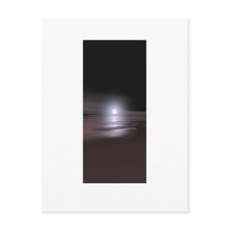 Tall sky 1 postcard