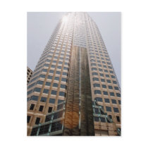 Tall Sunlit Building Postcard by deadzie Tall Sunlit Building Postcard