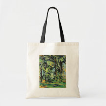 Tall Trees In The Jas De Bouffan By Paul Cézanne Tote Bag