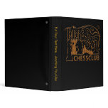 Tallahassee Chess Club Wood Design Binder