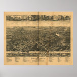 Tallapoosa Georgia 1892 Panoramic Map Posters