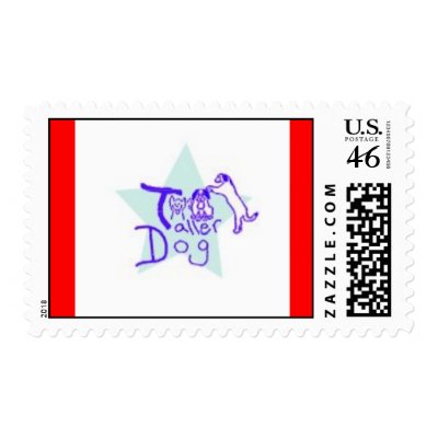 Taller Dog star logo Postage