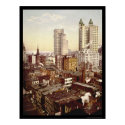 Tallest Buildings New York City 1901 posters
