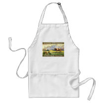 Tallinn Swiss-style Chocolate Apron by Vintage_Estonia Tallinn Swiss-style Chocolate Apron