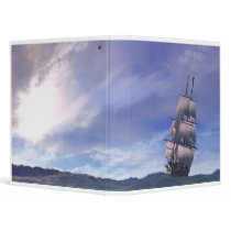 Tallship 1" ring binder