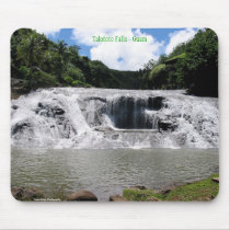 Talofofo Falls - Guam, mousepads by tappix Talofofo Falls - Guam, mousepads