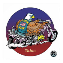 Talon Poster - Bikers are Animals © posters