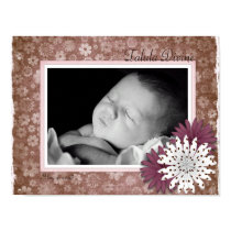 Talula Divine Flowers Birth Print