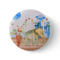 TAMA and her Elephant But buttons by 3DMOONMAN TAMA and her Elephant But buttons