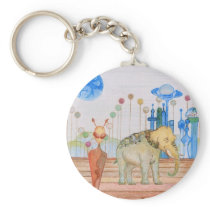 TAMA and her Elephant Key Chain
