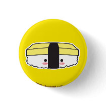 Tamago Sushi Kawaii Buttons from Pandapad
