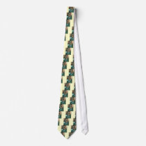 Tamara in her Green Bugatti Tie