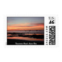 Tamarindo Beach Sunset Boats, Costa Rica postage