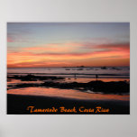 Tamarindo Sunset Boats, Tamarindo Beach, Costa ... Print