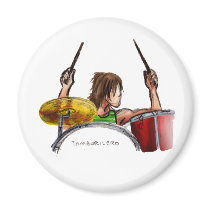 Tamborilero magnets by allaboutdrums Tamborilero magnets