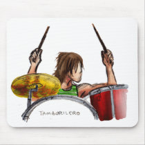 Tamborilero mousepads by allaboutdrums Tamborilero mousepads