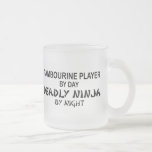 Tambourine Deadly Ninja by Night Coffee Mug