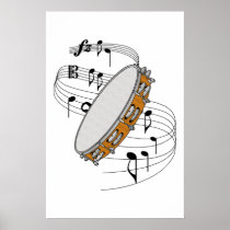 Tambourine Print