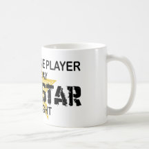 Tambourine Rock Star by Night Coffee Mugs