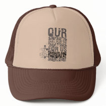 Tamburlaine Swords Quote (B&W) hats