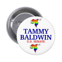 Tammy Baldwin FOR SENATE Pins