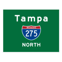 Tampa 275 post card