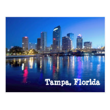 Tampa Bay at dawn Post Cards