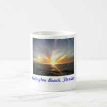 Tampa Bay Beach Sunset, Redington Beach, Florida mugs