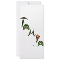 Tampa Chili Peppers rack cards