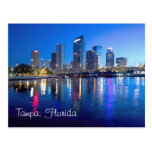 Tampa, Florida at dawn Postcard