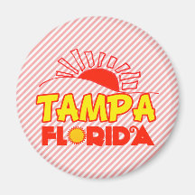Tampa, Florida Fridge Magnets