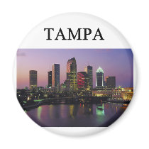 TAMPA florida Fridge Magnets