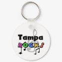 Tampa Rocks keychains by USAcities Tampa Rocks keychains