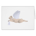 Tan Angel Dog With Blue Wings cards by mydeas Tan Angel Dog With Blue Wings cards