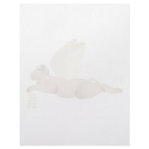 Tan Angel Dog With Yellow Wings letterhead