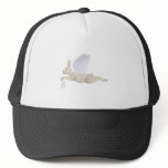Tan Angel Rabbit With Blue Wings