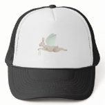 Tan Angel Rabbit With Green Wings