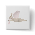Tan Angel Rabbit With Pink Wings