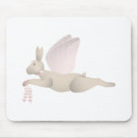 Tan Angel Rabbit With Pink Wings